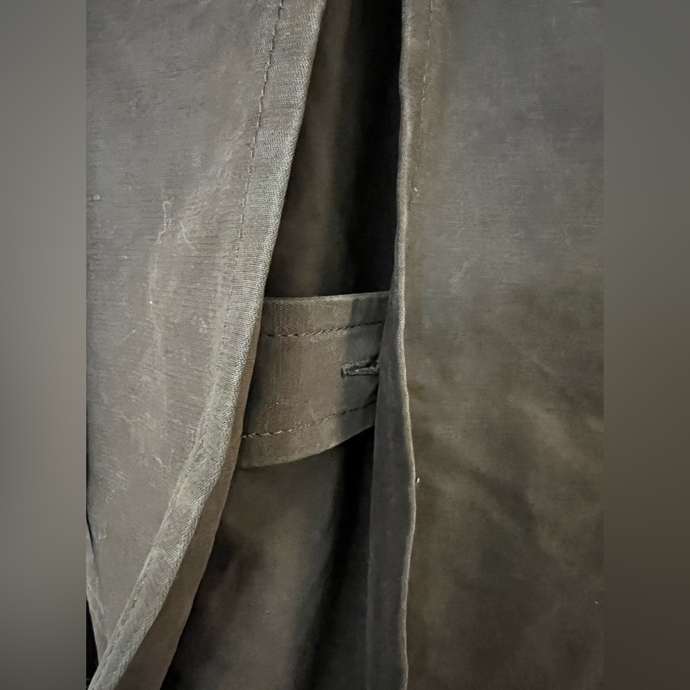 GAP Dark Brown Double-Breasted Trench Coat - Picture 4 of 15